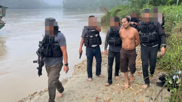 Satu Pelaku Penyerang Aparat di Katingan Ditangkap saat Bersembunyi di Lanting