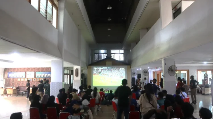 Piala Dunia Hadirkan Euforia Nobar di RRI Palangka Raya