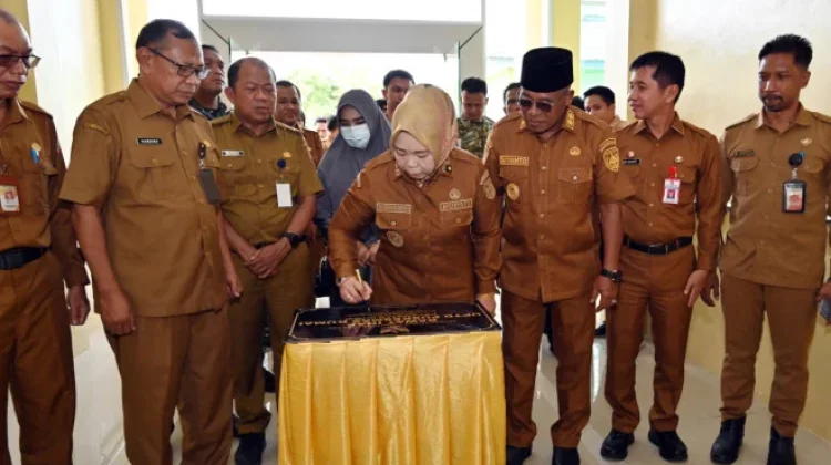 Bupati Kobar Resmikan Gedung Rawat Inap Puskesmas Kumai