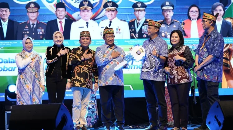 Gubernur Kalteng Resmikan Pos Pengamanan Polisi di RTH Bundaran Besar