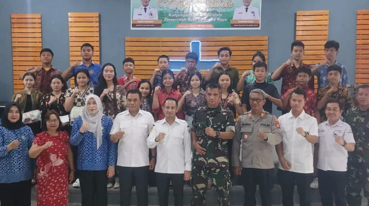 Polresta Terlibat Anjangsana Hari Jadi ke-69 Pemko Palangka Raya