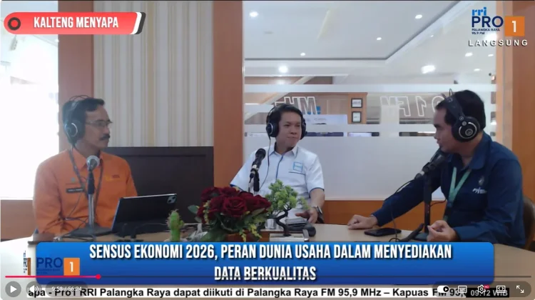 BPS Palangka Raya Sukseskan Sensus Ekonomi 2026 Demi Kemajuan Nasional