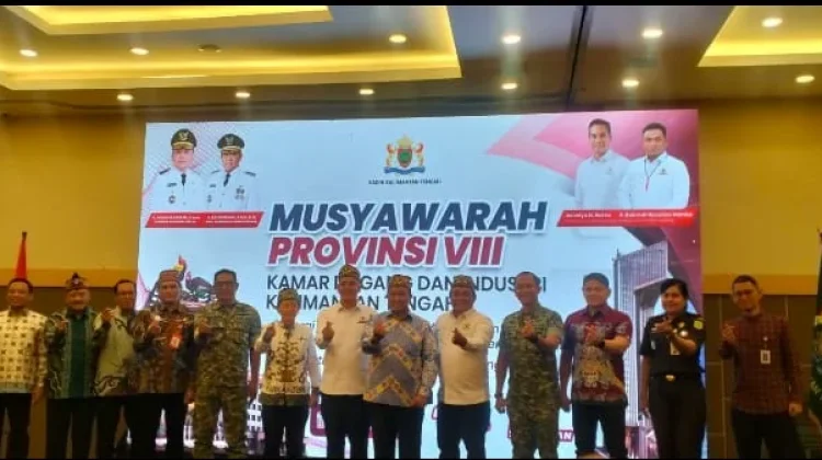 Wagub Kalteng Buka Musprov VIII KADIN, Sinergi Dunia Usaha Ekonomi Berkelanjutan