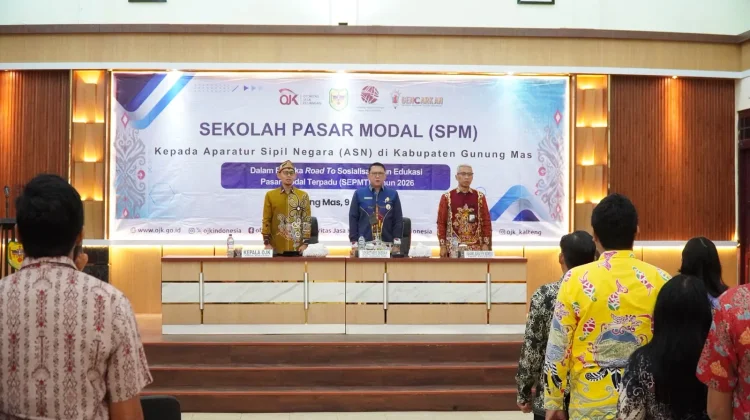 OJK dan BEI Perkuat Literasi Investasi ASN Gunung Mas
