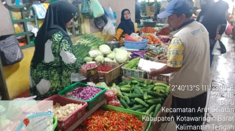 Pasokan Aman, Disperindagkop UKM Kobar Sebut Harga Bapok Pekan Kedua Juli Stabil