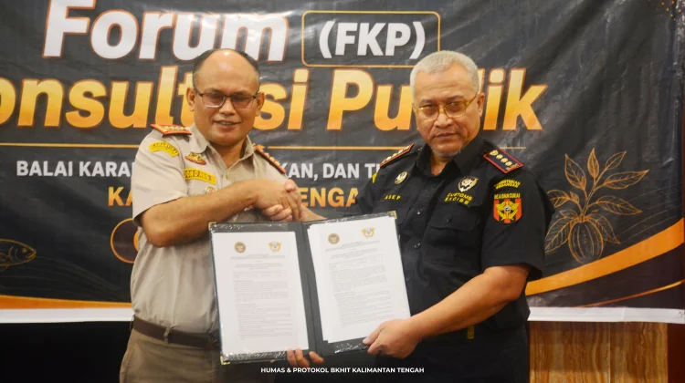 Bea Cukai Palangka Raya Jalin Kerja Sama dengan Karantina Kalteng