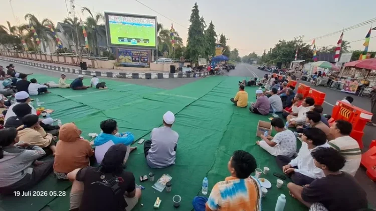 Gelar Nobar Piala Dunia 2026, Pemkab Pulang Pisau Dorong Perekonomian UMKM