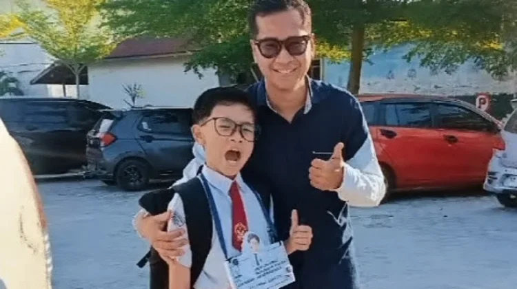 Gerakan Ayah Mengantarkan Anak Sekolah, Kaum Bapak Palangka Raya Merasa Bangga