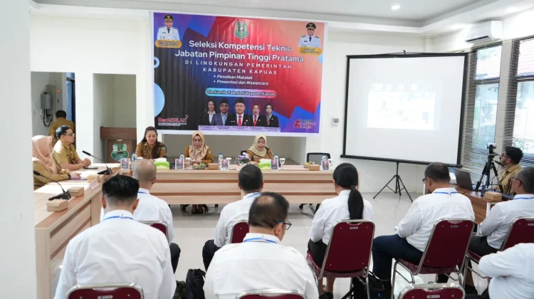 Terapkan Sistem Merit, Pemkab Kapuas Gelar Seleksi Kompetensi Teknis JPT Pratama