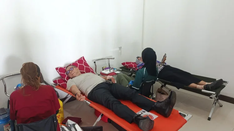 Peduli Masyarakat, Angkasa Pura Indonesia Tjilik Riwut Gelar Donor Darah