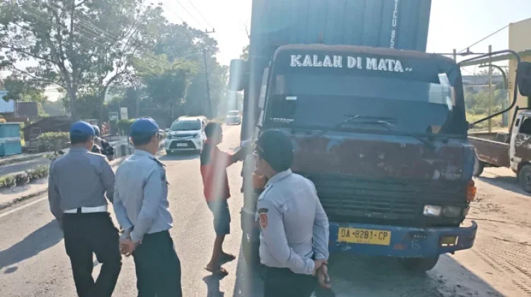 Cegah ODOL dan Macet, Dishub Kobar Tertibkan Jam Operasional Angkutan Barang