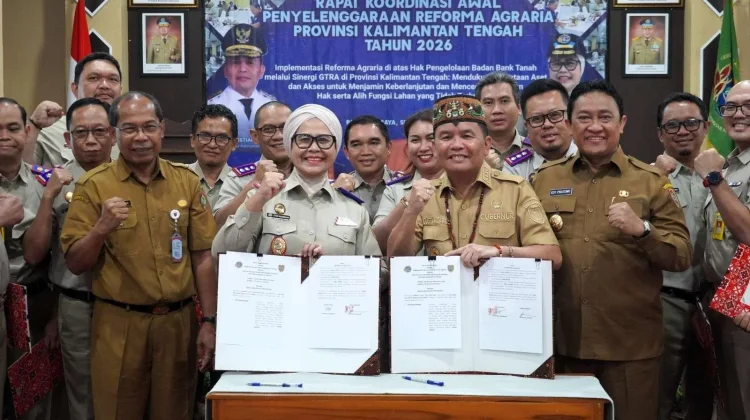 Pemprov Kalteng Perkuat Sinergi Reforma Agraria untuk Kesejahteraan Masyarakat