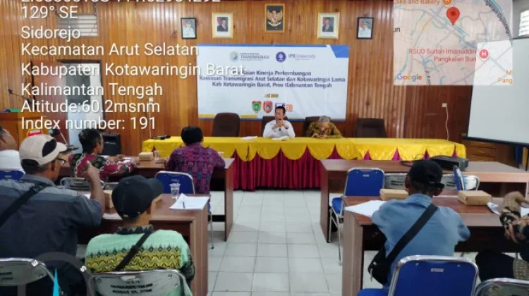 Disnakertrans Kobar Evaluasi Perkembangan Kawasan Transmigrasi Arsel