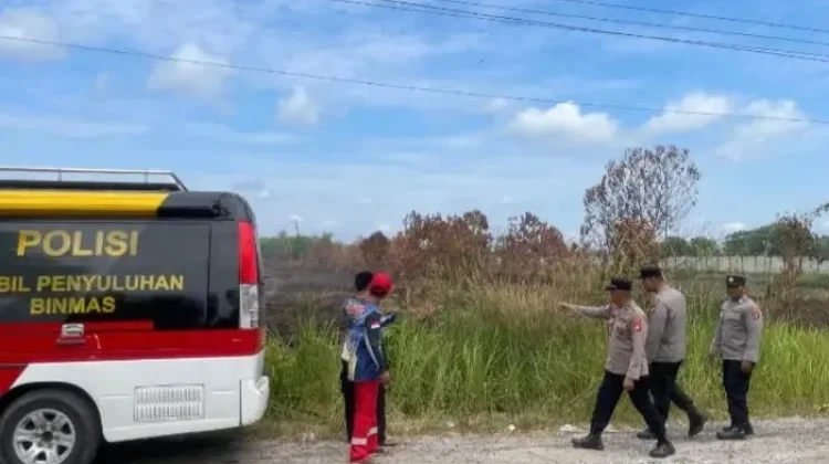 Satgas Operasi Bina Karuna Polresta Palangka Raya Gencar Patroli Karhutla