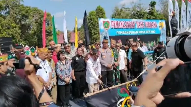 Pemprov Kalteng Mulai Pembangunan Huma Betang, Ikon Budaya di Jantung Kota
