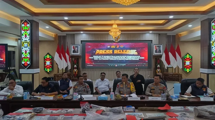 Kapolda Kalteng Ungkap Fakta Tewasnya Tiga Anggota Polisi Saat Berantas Narkoba