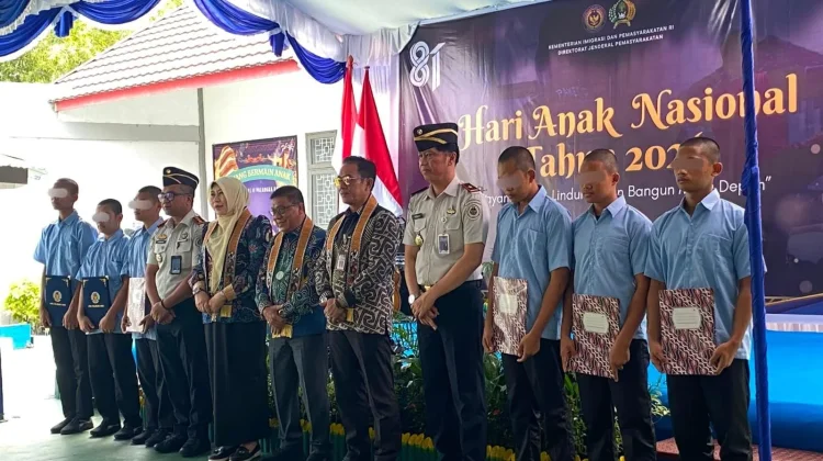 Kanwil Ditjenpas Kalteng Perkuat Pembinaan Anak Binaan