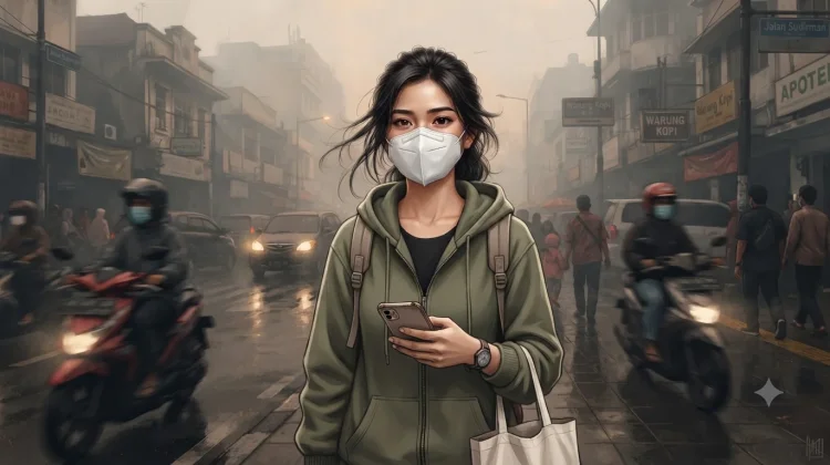 Masker KF94 Menjadi Pilihan Utama untuk Menghadapi Kabut Asap