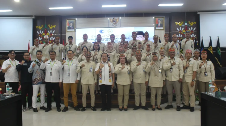 Anggota DPD RI Agustin Teras Narang Kunjungi Kanwil KemenHAM Kalimantan Tengah