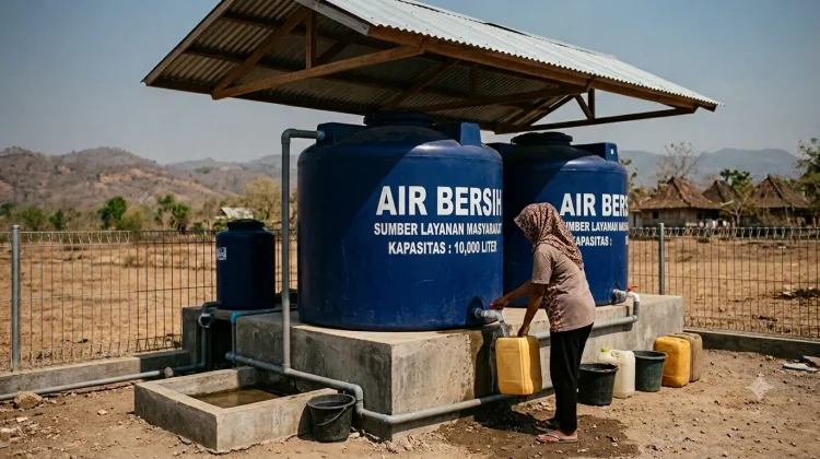 Tak Hanya Asap, Kemarau Panjang Jadi Pemicu Krisis Air Bersih Bagi Warga