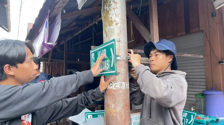Prodi Fisika FMIPA UPR Pasang Jalur Evakuasi, CCTV, hingga Lampu Surya di Pahandut