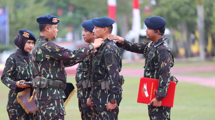 Kapolda Kalteng Pimpin Sertijab Dansatbrimob