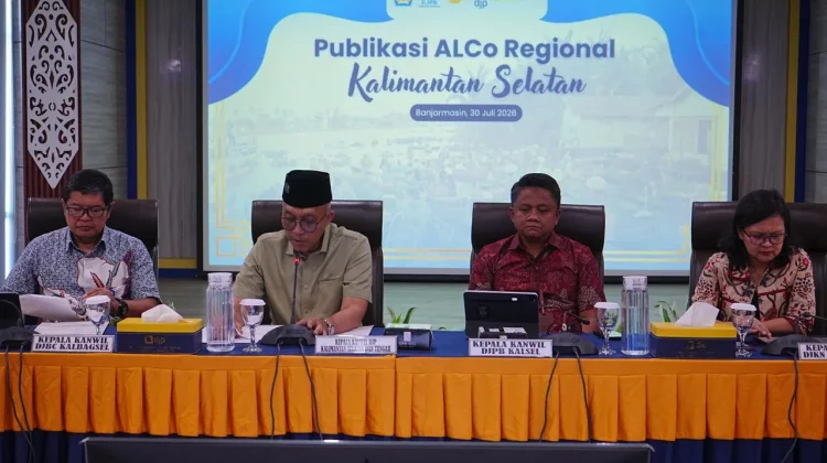 DJP KalselTeng Menilai Penerimaan Pajak Kalimantan Selatan Tumbuh 36,09 Persen