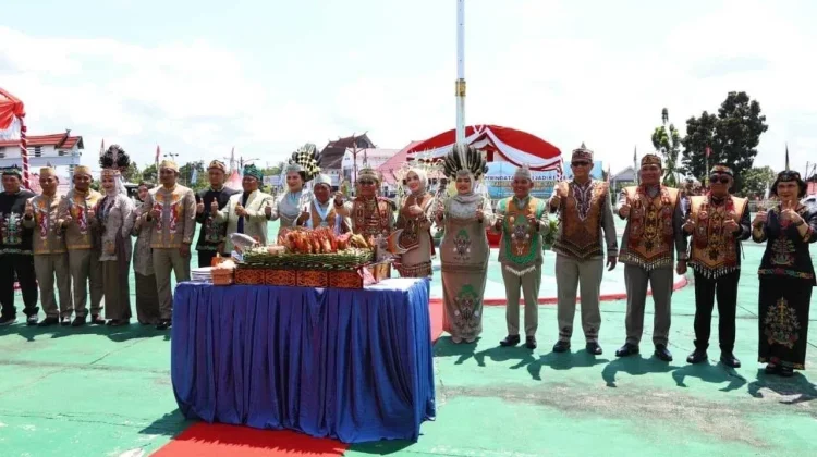 Gubernur Kalteng Agustiar Sabran Pimpin Upacara Hari Jadi ke-24 Mura