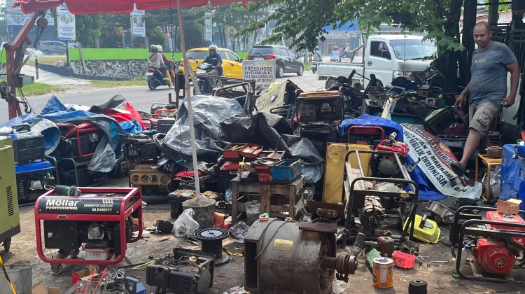 Pemadaman Listrik Berulang, Permintaan Servis Genset di Palangka Raya Meningkat