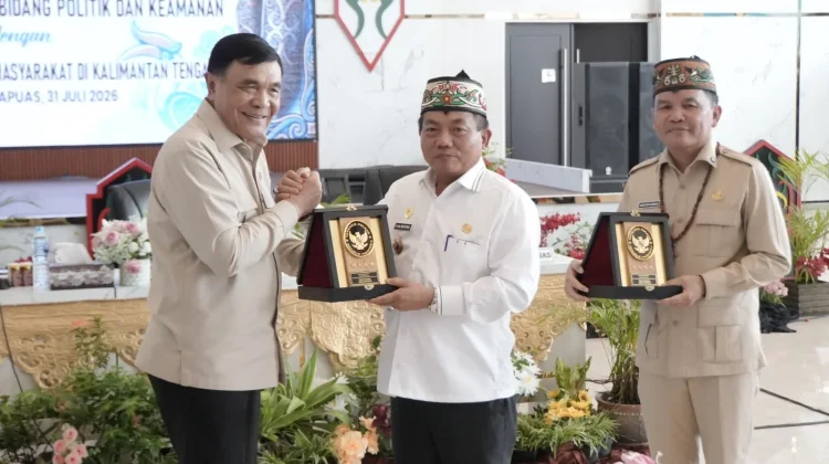 Pemkab Kapuas Terima Kunjungan Menko Polkam RI