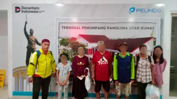Dinsos Kobar Fasilitasi Pemulangan Enam Warga Terlantar ke Jawa Barat