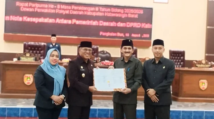 DPRD dan Pemkab Kobar Sepakati KUA-PPAS 2027, Pendapatan Diproyeksi Naik