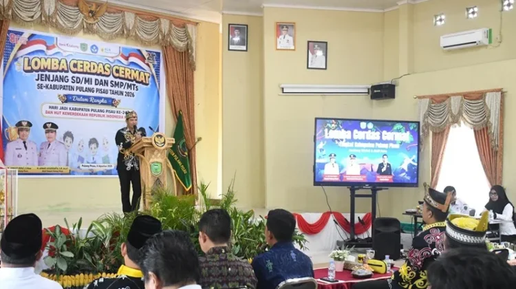 Tingkatkan Mutu Pendidikan, Pemkab Pulang Pisau Gelar Lomba Cerdas Cermat