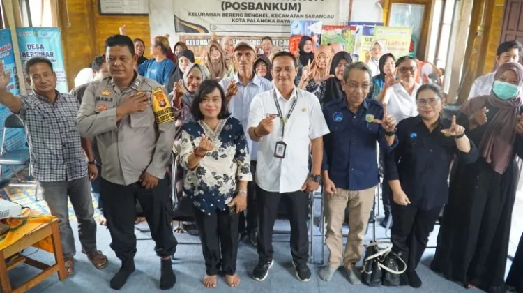 Diskominfo Palangka Raya Sosialisasi Literasi Digital ke Masyarakat Bereng Beng