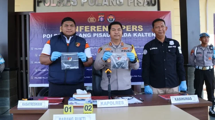Polres Pulang Pisau Ungkap Pelaku Pembakaran di Banama Tingang