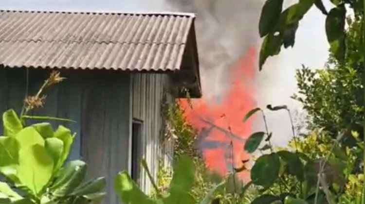 Karhutla Hanguskan Rumah Kosong Jalan Kalibata
