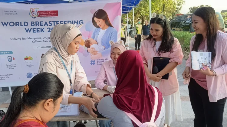 Lewat CFD, Klinik Utama Adhigana Edukasi Masyarakat Pentingnya ASI