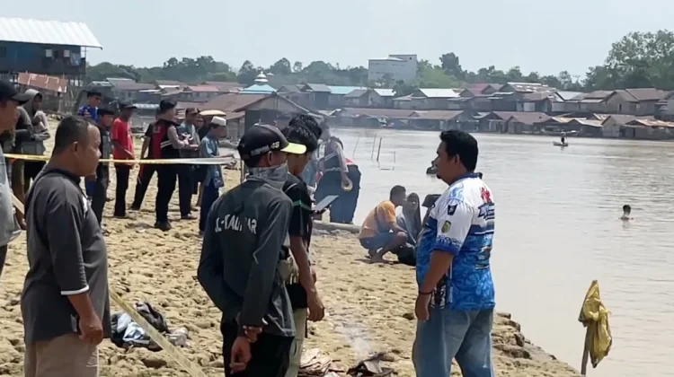 Bermain di Tepian Sungai Kahayan, Bocah 12 Tahun Tenggelam
