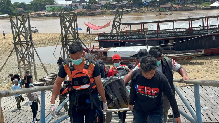 Korban Tenggelam Bocah 12 Tahun di Sungai Kahayan Ditemukan Meninggal Dunia