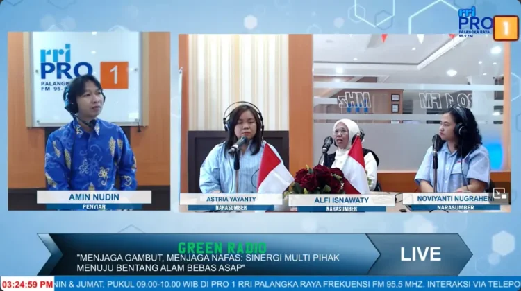 Risiko Tinggi, Sinergi Masyarakat Perkuat Mitigasi Karhutla Kalteng