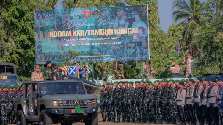 HUT ke-1 Kodam XXII/Tambun Bungai, Pangdam Minta Prajurit Adaptif