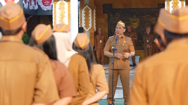 Pimpin Apel Pagi, Bupati Shalahuddin Tekankan Percepatan Pembangunan