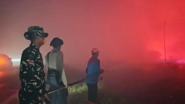 Keterbatasan Personel, Pemkab Kotim Libatkan ASN Padamkan Karhutla