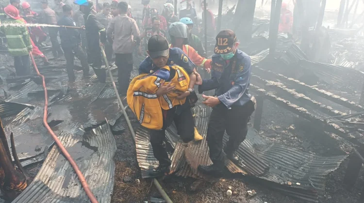 Kebakaran Jalan Mendawai I, Dua Korban Luka Bakar dan 2 Meninggal Dunia