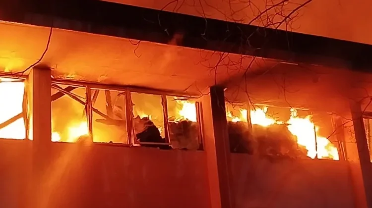 Gedung Biro Kesra Kalteng Ludes Dilalap Si Jago Merah