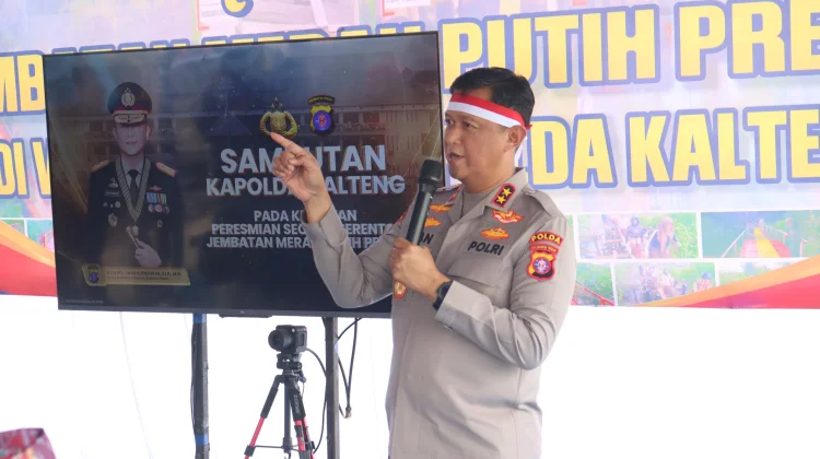 Jembatan Merah Putih Presisi Diresmikan, Warga Jabiren Kini Lebih Dekat ke Sekolah