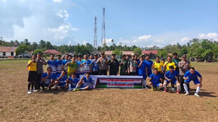 Turnamen Sepak Bola Pulau Hanaut Cup X Resmi Dibuka