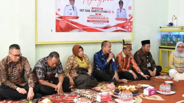 Sambut HUT Kemerdekaan RI ke-81, Pemkab Barut Kunjungi Panti Asuhan dan Tahfiz Quran