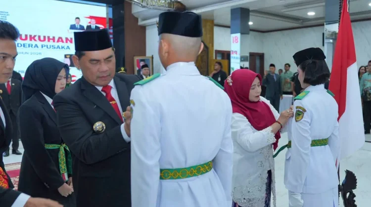 Paskibraka Barito Utara Siap Mengemban Tugas HUT RI