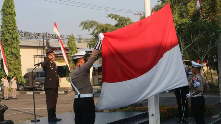Peringati HUT RI ke-81, Polresta Palangka Raya Tegaskan Komitmen Layani Masyarakat